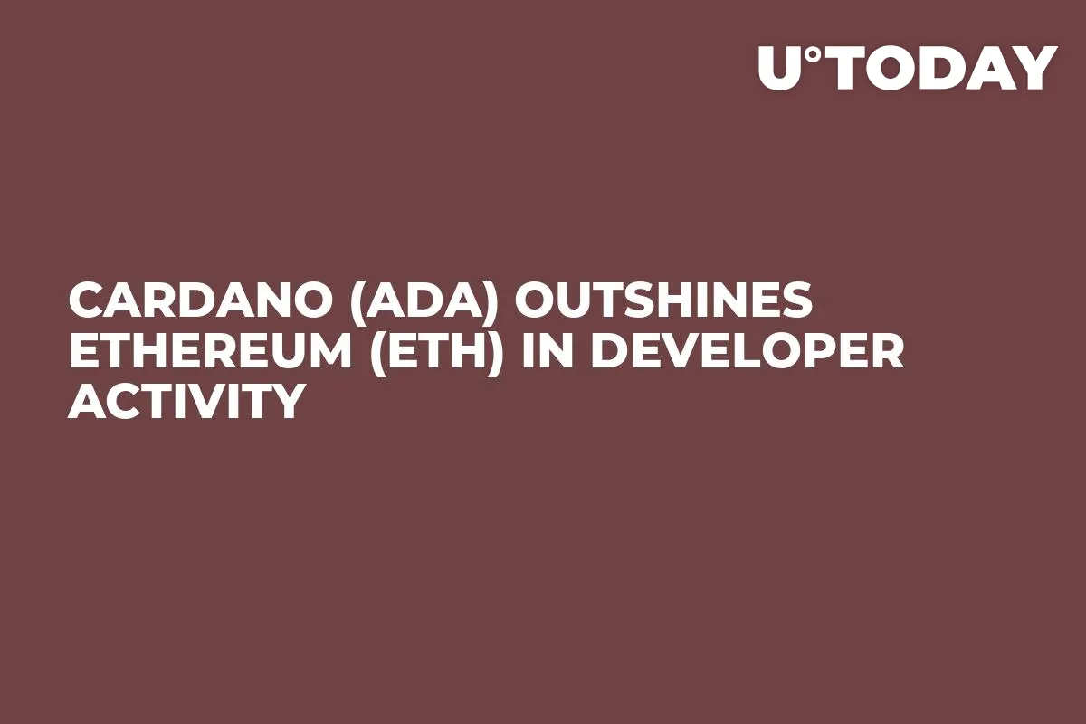 Cardano (ADA) Outshines Ethereum (ETH) in Developer Activity