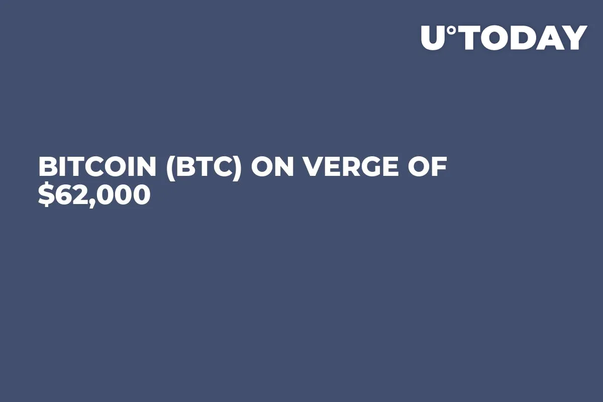 Bitcoin (BTC) on Verge of $62,000