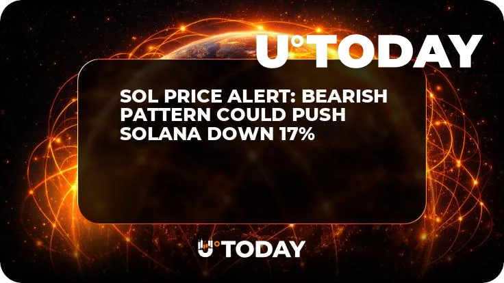 SOL Price Alert: Bearish Pattern Could Push Solana Down 17%