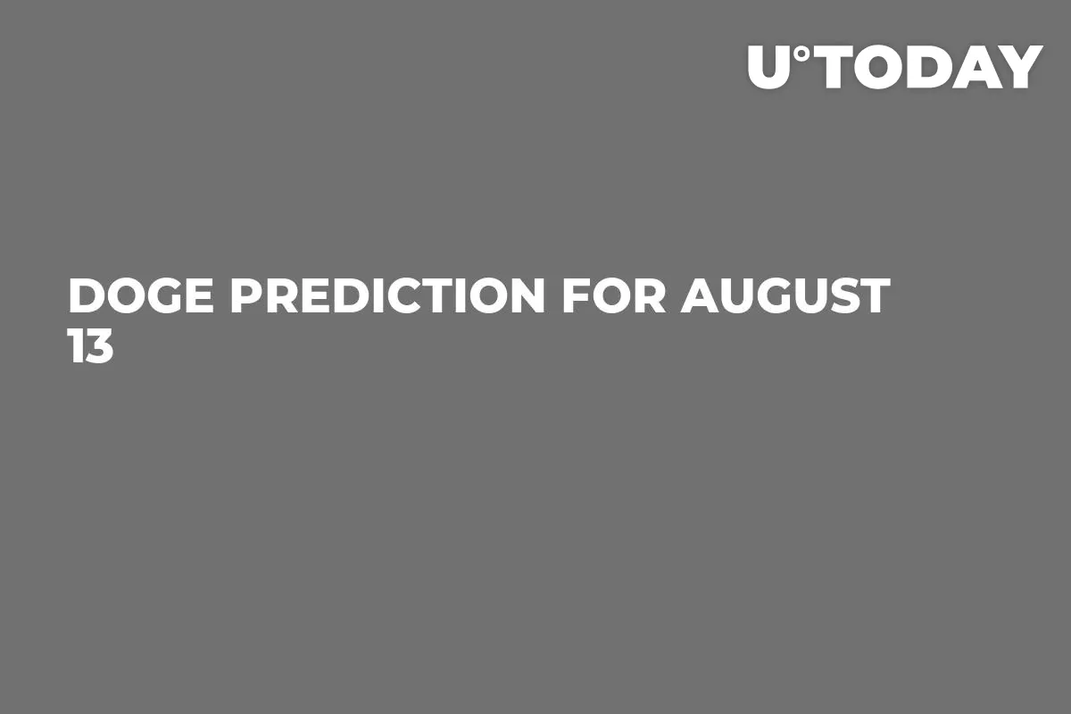 DOGE Prediction for August 13