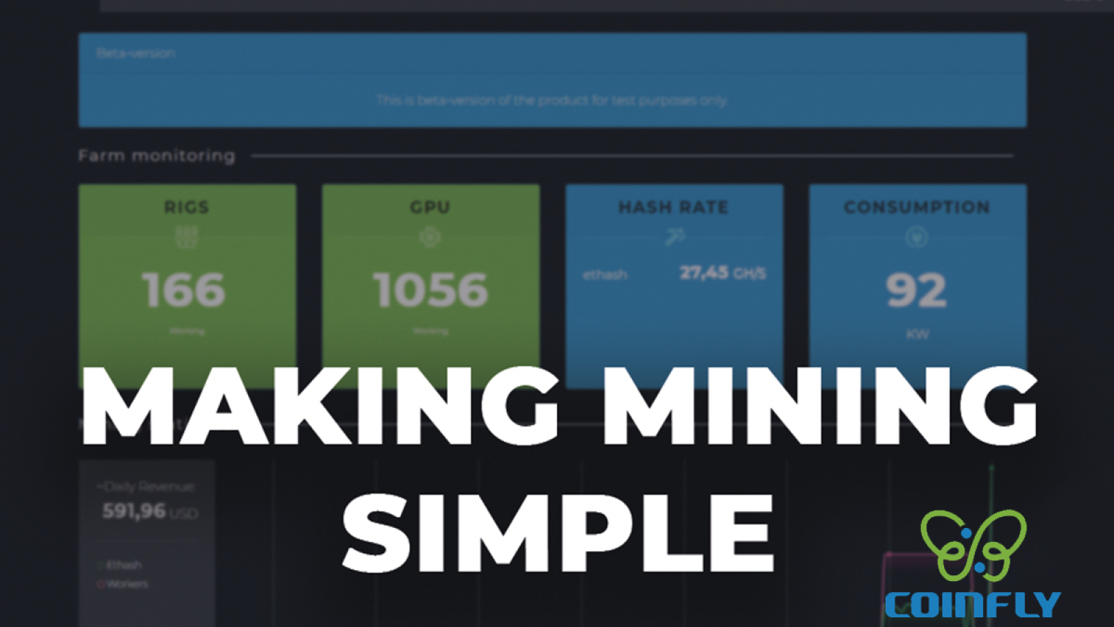 New Coinfly Mining System: Cryptocurrency Mining Has Never Been so Easy! “All-In-One” Mining, Safe and Profitable
