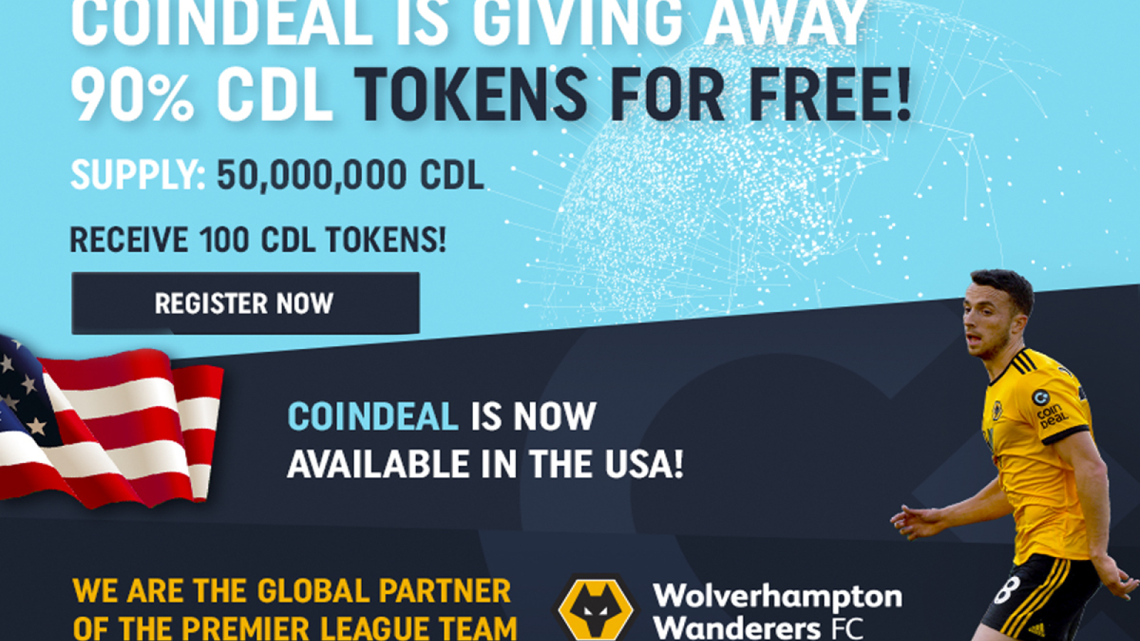 CoinDeal Is Celebrating It’s Premier League Sponsorship Renewal with a Unique and Highly Anticipated Token Launch