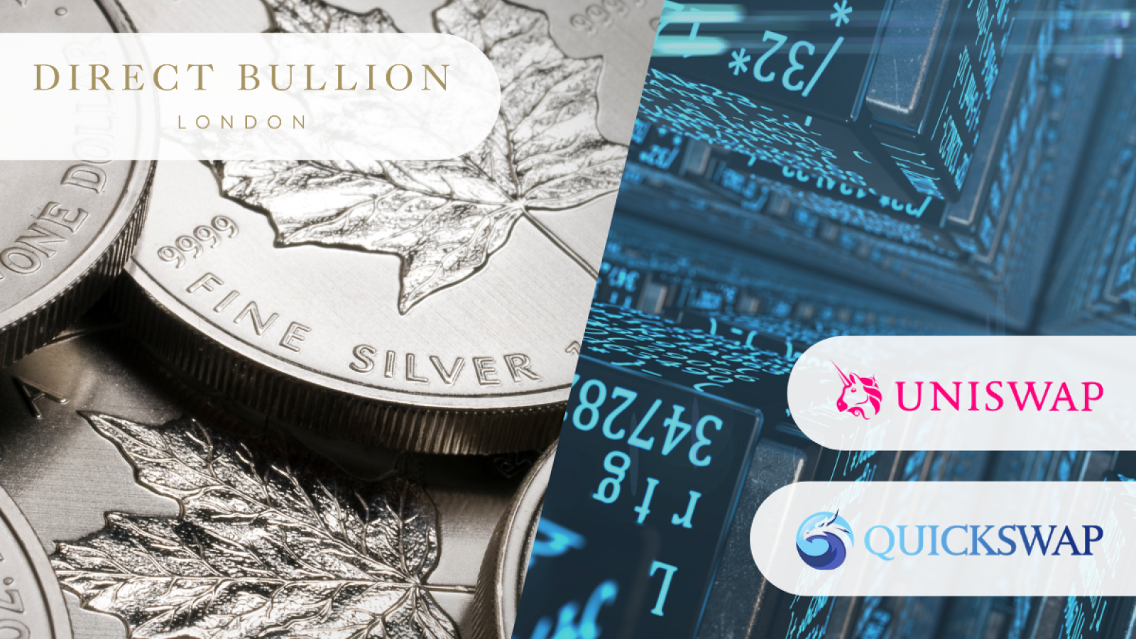 Silver Arrives to DeFi - Direct Bullion Lists AurusSILVER On Two Decentralised Exchanges