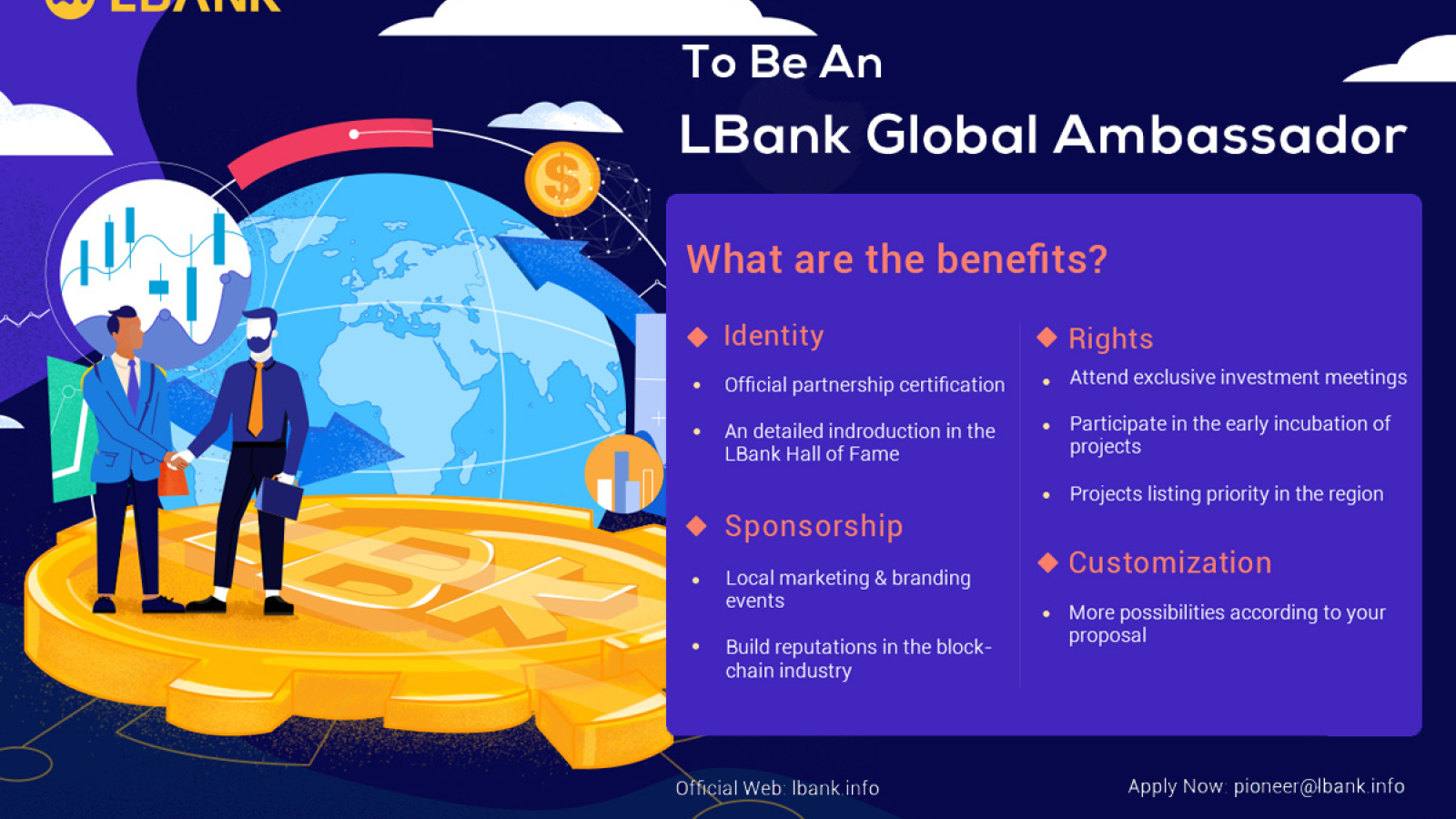 LBank Recruits Global Elites to Share Crypto Growth Dividends