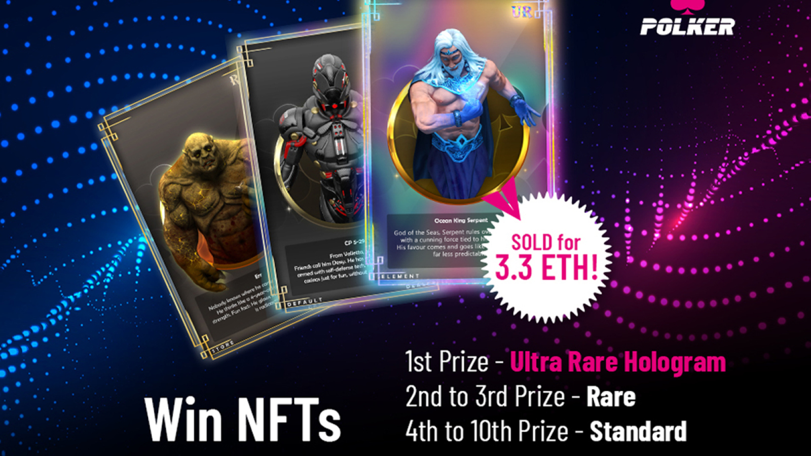 Massive NFT and Token Giveaway From Polker as Staking is Announced!