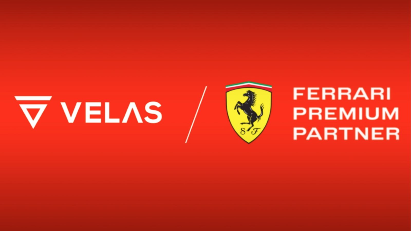 Velas Powers into Formula 1 with Multi-Year Scuderia Ferrari Partnership 