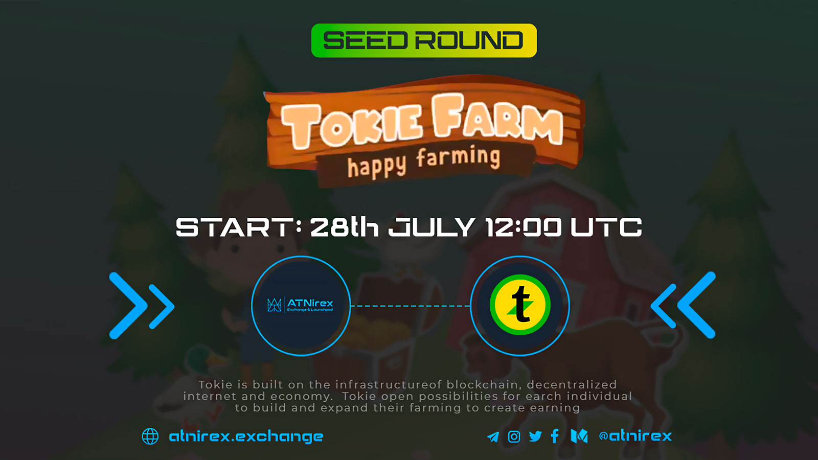 Smarty Pay ($SPY) Founder Led Tokie Farm Announces Seed Round on ATNirex Launchpad