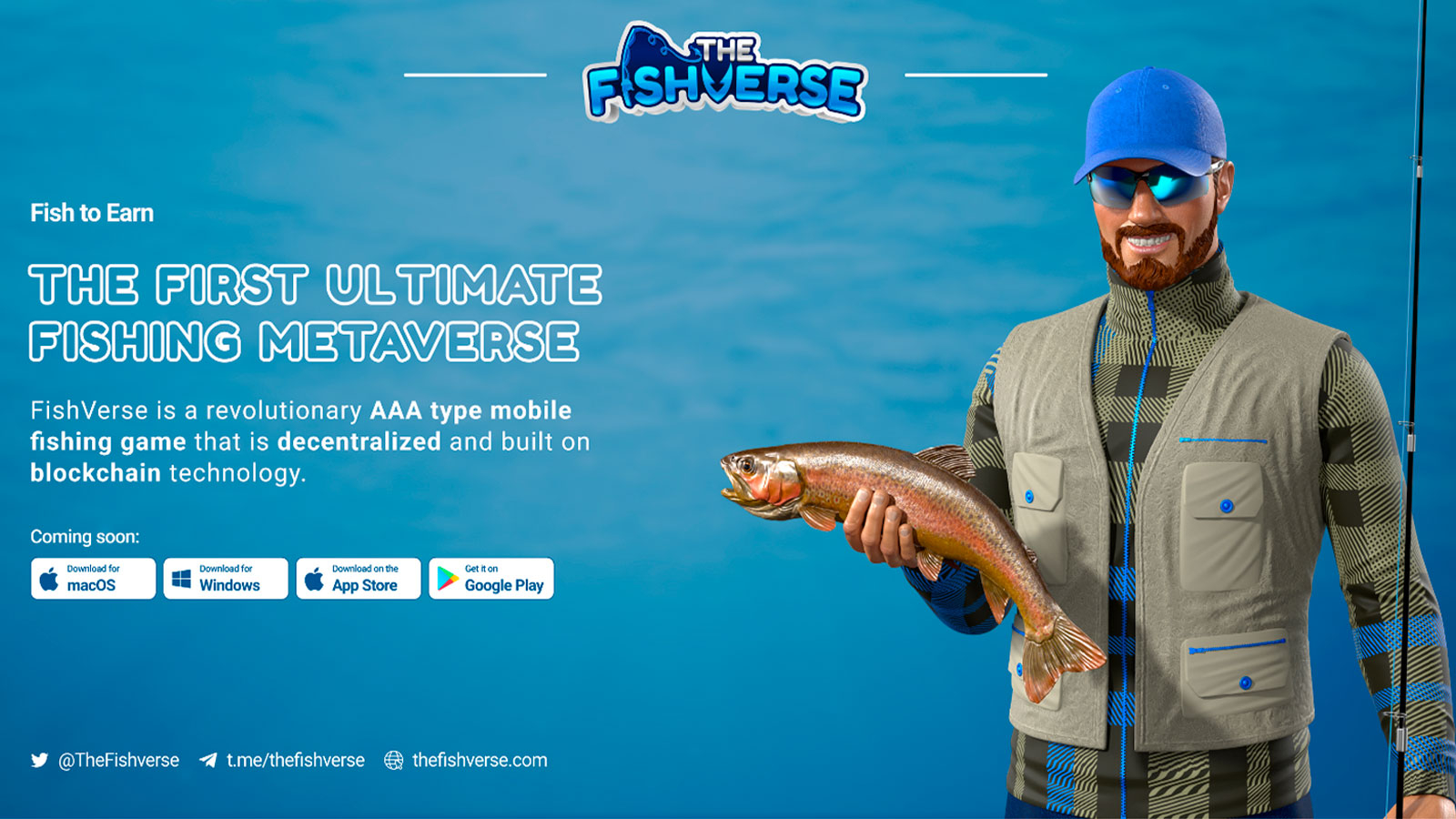 The FishVerse Announces the First Ultimate Fishing Metaverse
