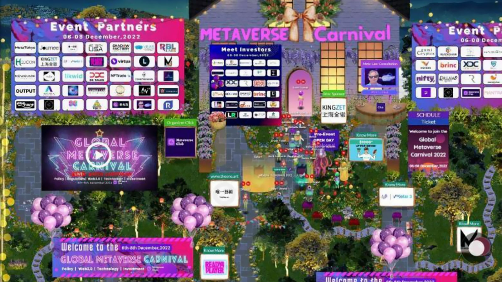 Recap of Global Metaverse Carnival 2022 – Enormous Thanks to Everyone!