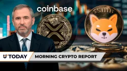 Morning Crypto Report: Ripple CEO Forces XRP Reality Check for Coinbase, Shiba Inu (SHIB) Soars 5%: Fakeout Next? $444 Million in Bitcoin Land on Binance