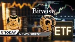 U.Today Crypto Digest: Ripple Gets Major EU License Approval, Shiba Inu (SHIB) Price Teases 22% Golden Cross Breakout, Bitwise Launches Chainlink (LINK) ETF