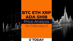 BTC, ETH, XRP, ADA and SHIB Price Analysis for February 6