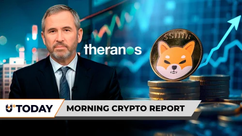 Morning Crypto Report: Ripple CEO Says 'Not True' to Theranos Founder Elizabeth Holmes, Shiba Inu (SHIB) Sees 71% Increase in Trading Activity After New 'Easter Egg' Appears, Tom Lee Reveals 'Crypto Winter' Prediction for 2026