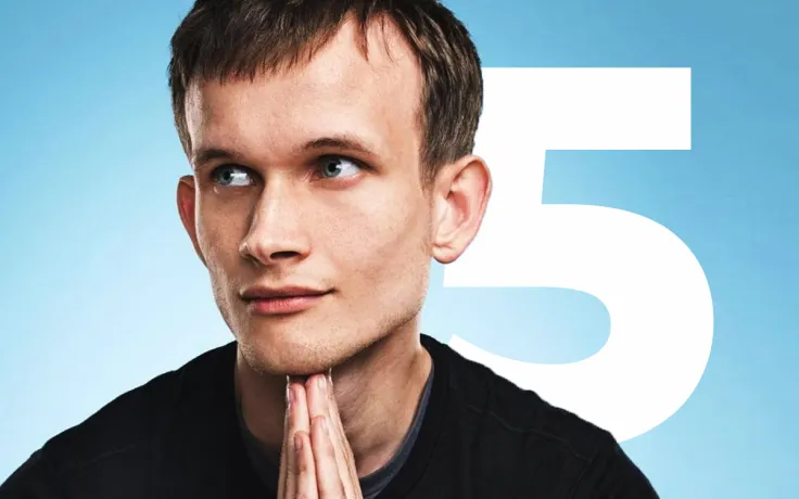 Ethereum Turns Five. Here’s What Vitalik Buterin Expects to Happen in Next Five Years