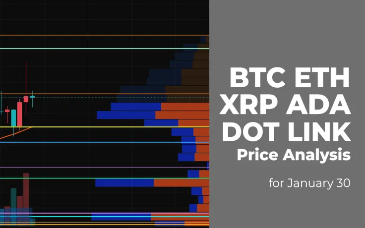 BTC, ETH, XRP, ADA, DOT and LINK Price Analysis for January 30