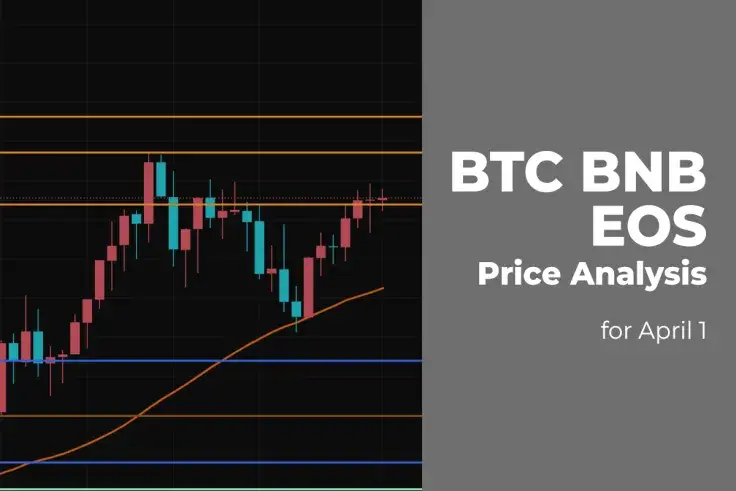BTC, BNB and EOS Price Analysis for April 1