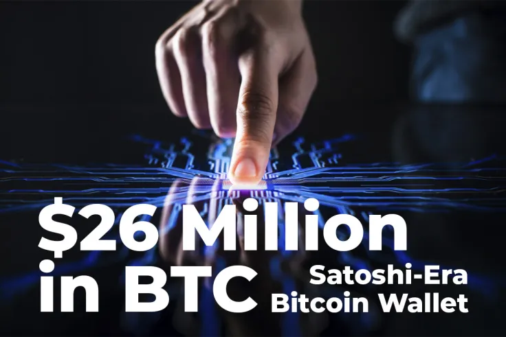 Satoshi-Era Bitcoin Wallet Activated, Containing $26 Million in BTC