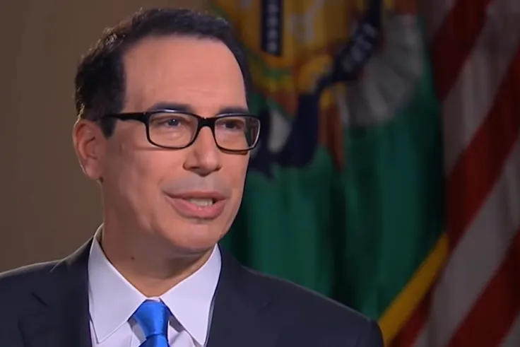 Former U.S. Treasury Secretary Mnuchin Says Buying Bitcoin Is "Perfectly Fine"