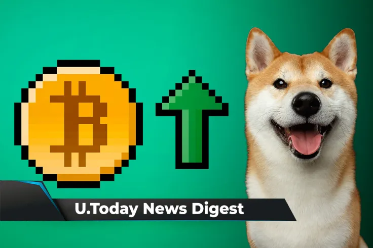 Almost 100% of BTC Holders in Profit, SHIB Listed by Public.Com, Ripple Partners with UAE Exchange: Crypto News Digest by U.Today