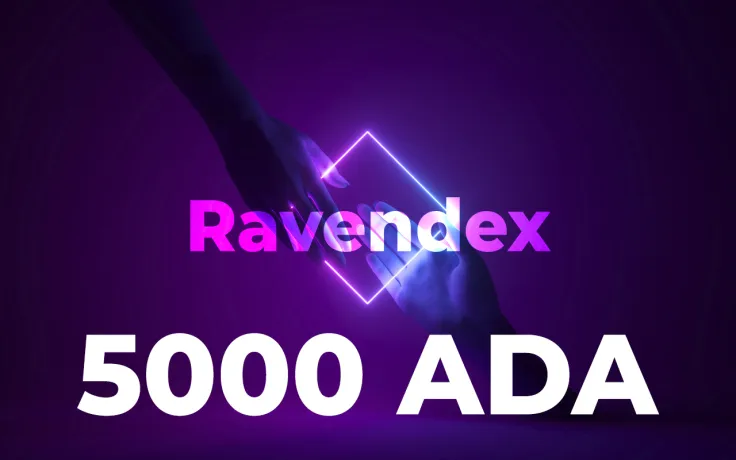 Cardano-Based DEX Ravendex Launches 5,000 ADA Giveaway: Details