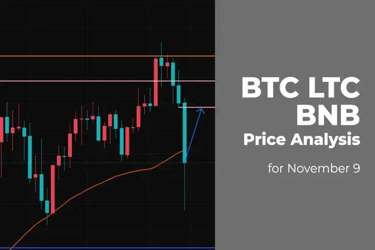 BTC, LTC and BNB Price Analysis for November 9