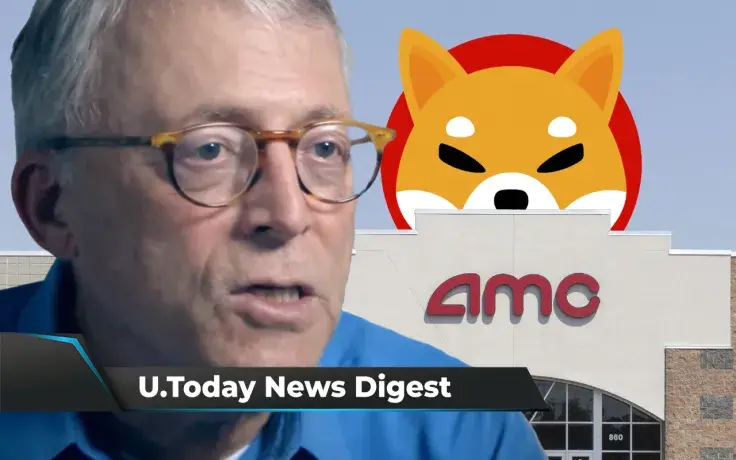 Shiba Inu Now Supported by ZenGo, Peter Brandt Quits Crypto Twitter, AMC to Start Accepting SHIB in Four Months: Crypto News Digest by U.Today