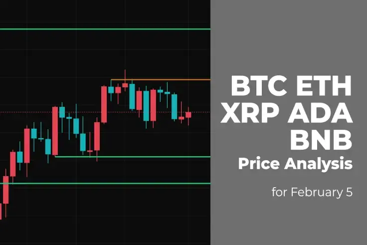 BTC, ETH, XRP, ADA and BNB Price Analysis for February 5