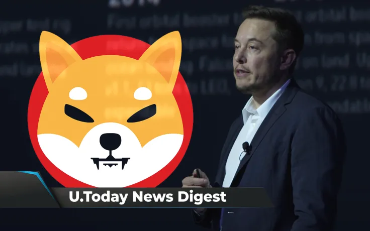 Elon Musk’s Tweet Puzzles Crypto Community, ZebPay Allows for Buying SHIB with Zero Fees, Big Cardano News Underway: Crypto News Digest by U.Today