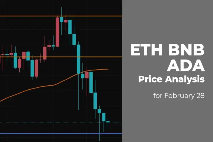 ETH, BNB and ADA Price Analysis for February 28