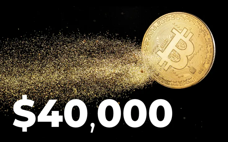 Bitcoin Back Above $40,000, Printing 2 Long Green Candles