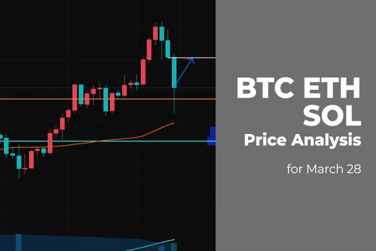 BTC, ETH and SOL Price Analysis for March 28