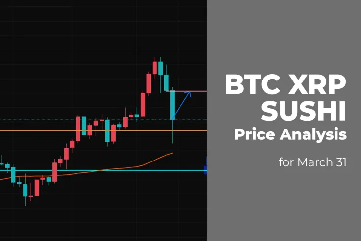 BTC, XRP and SUSHI Price Analysis for March 31
