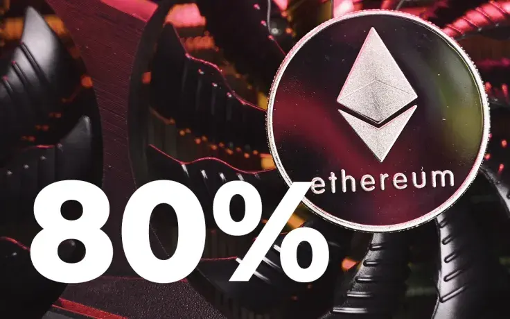 Ethereum Could Lose 80% of Its Current Value, Crypto Analyst Believes