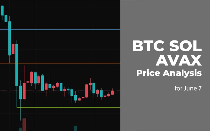 BTC, SOL and AVAX Price Analysis for June 7