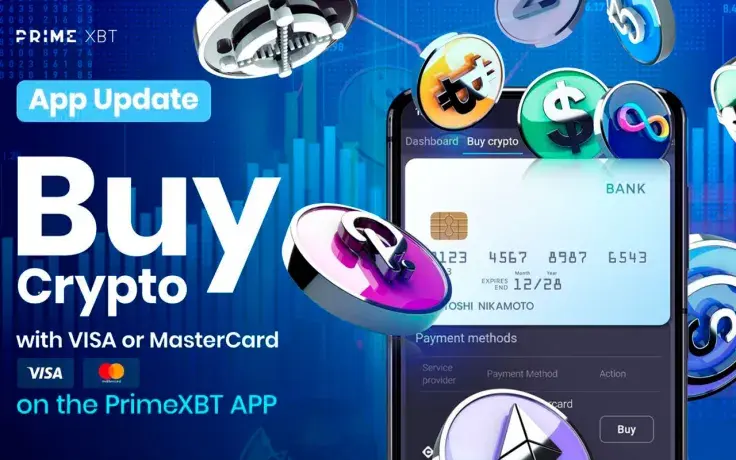 Buy Crypto With The PrimeXBT iOS & Android App In Three Simple Steps