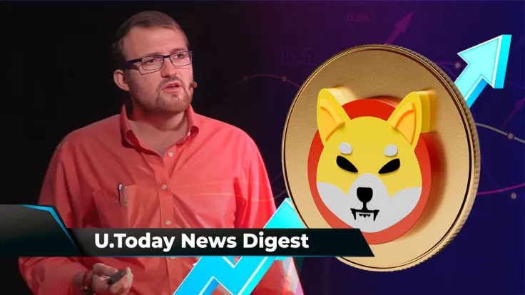 SHIB Hits New Milestone, Charles Hoskinson Denies Claiming to Be Satoshi, Kraken Lists DOGE Futures: Crypto News Digest by U.Today