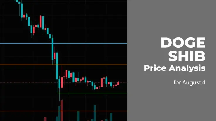 DOGE and SHIB Price Analysis for August 4
