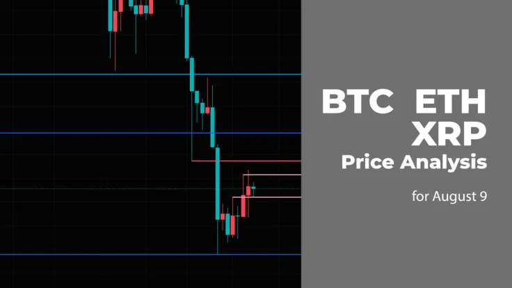 BTC, ETH and XRP Price Analysis for August 9