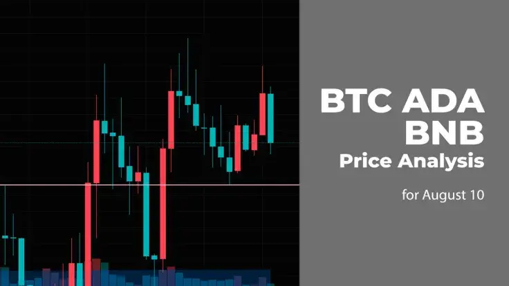 BTC, ADA and BNB Price Analysis for August 10