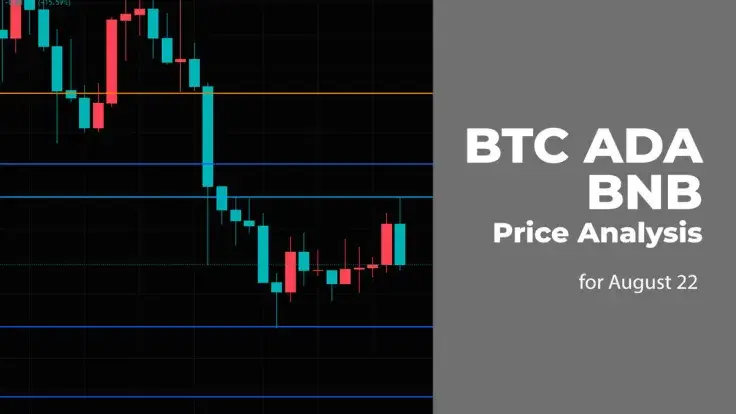 BTC, ADA and BNB Price Analysis for August 22