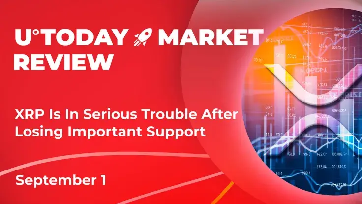 XRP Is in Serious Trouble After Losing Important Support: Crypto Market Review, September 1
