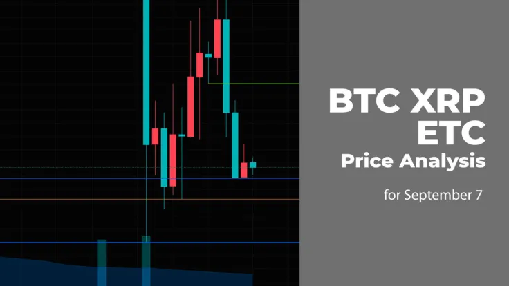 BTC, XRP and ETC Price Analysis for September 7