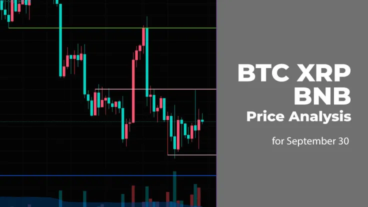 BTC, XRP and BNB Price Analysis for September 30