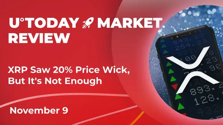 XRP Saw 20% Price Wick, But It's Not Enough: Crypto Market Review, November 9