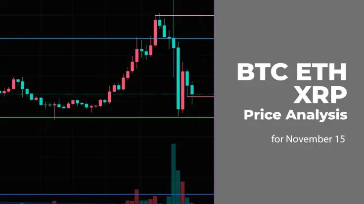 BTC, ETH and XRP Price Analysis for November 15