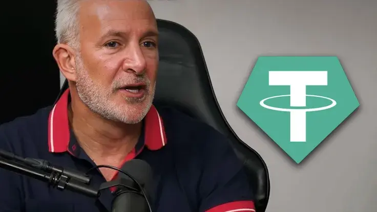 Peter Schiff Warns of "Tether Run," Says Bitcoin May Follow