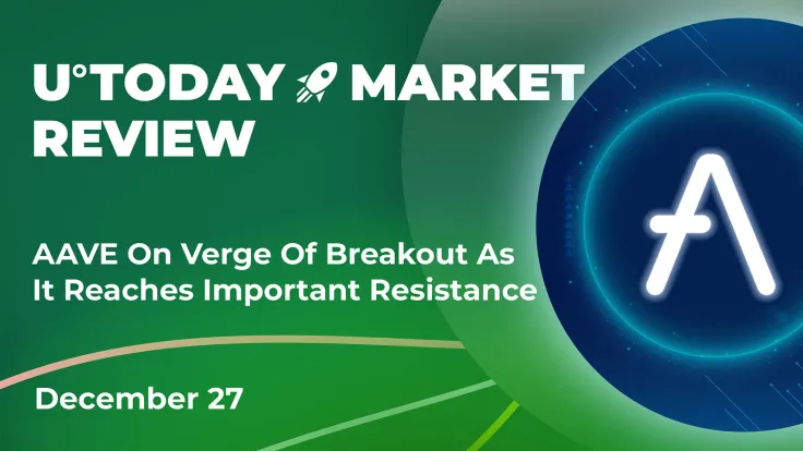 AAVE on Verge of Breakout as It Reaches Important Resistance: Crypto Market Review, Dec. 27