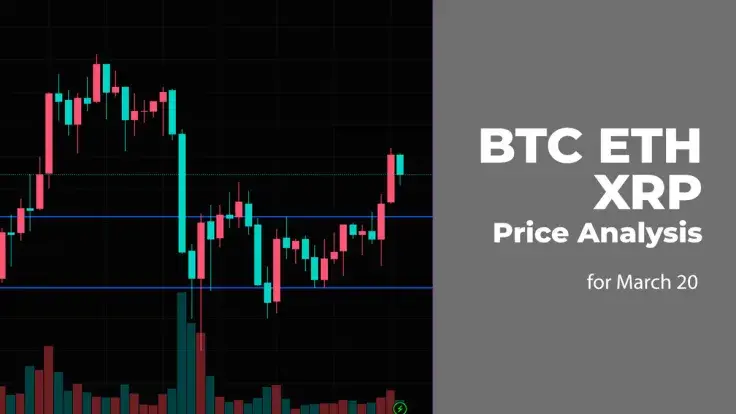 BTC, ETH and XRP Price Analysis for March 20