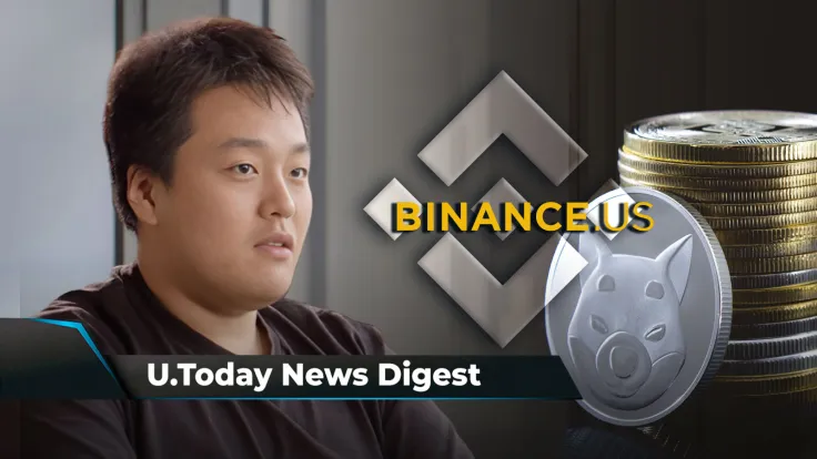 SHIB Trading Pair Delisted by Binance.US, Terra’s Do Kwon's Arrest Confirmed by Officials, Shibarium Documentation Completed: Crypto News Digest by U.Today