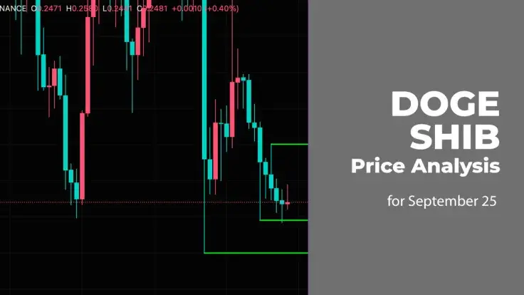 DOGE and SHIB Price Analysis for September 25